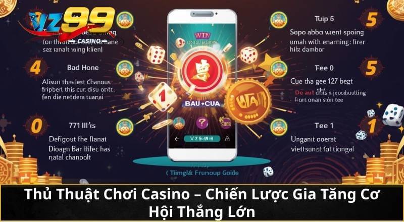 Thủ Thuật Chơi Casino – Chiến Lược Gia Tăng Cơ Hội Thắng Lớn 2 Thủ Thuật Chơi Casino – Chiến Lược Gia Tăng Cơ Hội Thắng Lớn